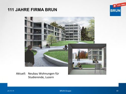 111 JAHRE FIRMA BRUN - Brun AG