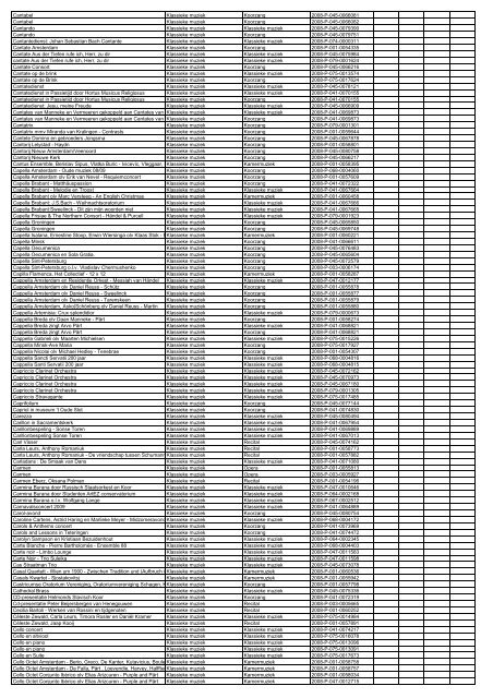 TAS productielijst # seizoen 2007-2008 kalenderjaar 2008. xls - VSCD