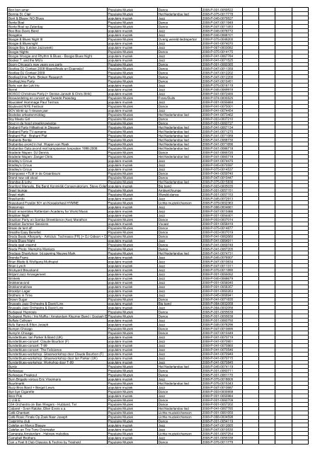 TAS productielijst # seizoen 2007-2008 kalenderjaar 2008. xls - VSCD