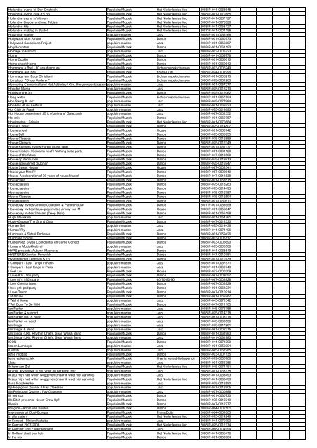 TAS productielijst # seizoen 2007-2008 kalenderjaar 2008. xls - VSCD