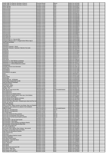 TAS productielijst # seizoen 2007-2008 kalenderjaar 2008. xls - VSCD