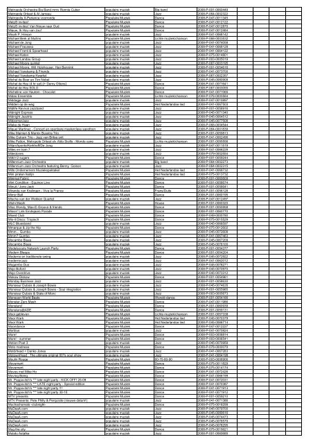 TAS productielijst # seizoen 2007-2008 kalenderjaar 2008. xls - VSCD