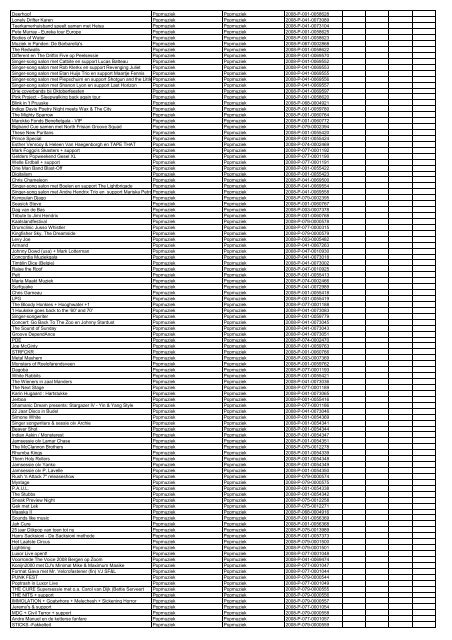 TAS productielijst # seizoen 2007-2008 kalenderjaar 2008. xls - VSCD