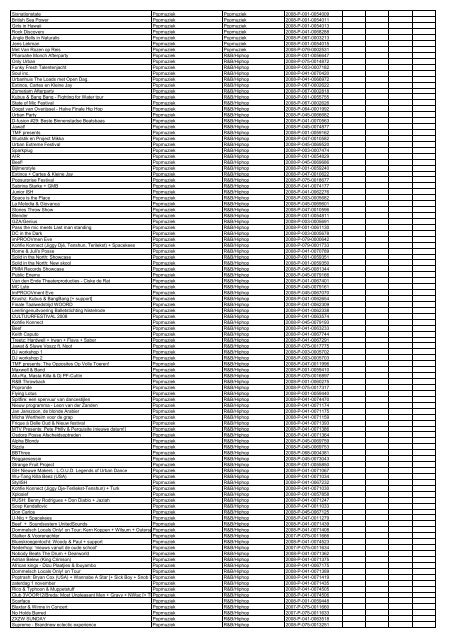 TAS productielijst # seizoen 2007-2008 kalenderjaar 2008. xls - VSCD