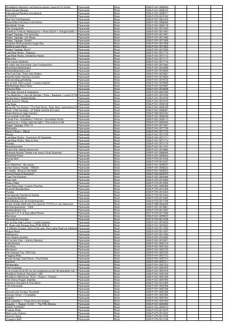 TAS productielijst # seizoen 2007-2008 kalenderjaar 2008. xls - VSCD