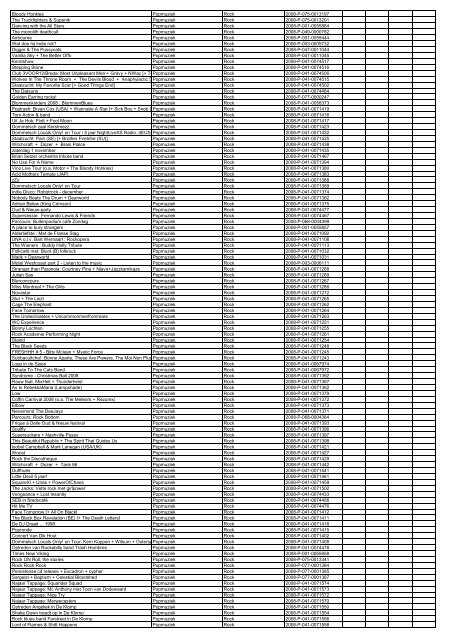 TAS productielijst # seizoen 2007-2008 kalenderjaar 2008. xls - VSCD