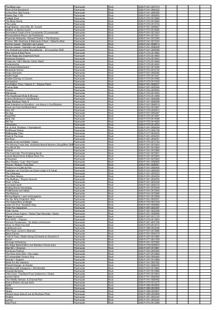 TAS productielijst # seizoen 2007-2008 kalenderjaar 2008. xls - VSCD