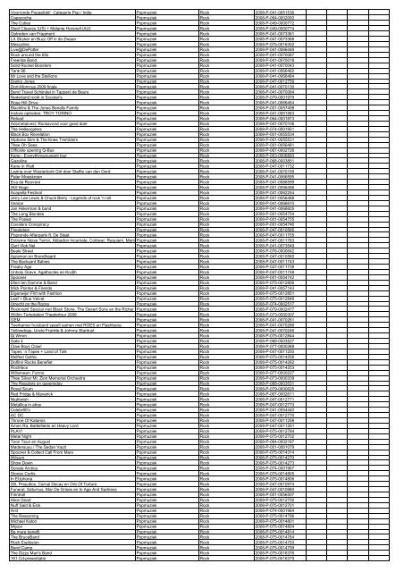 TAS productielijst # seizoen 2007-2008 kalenderjaar 2008. xls - VSCD