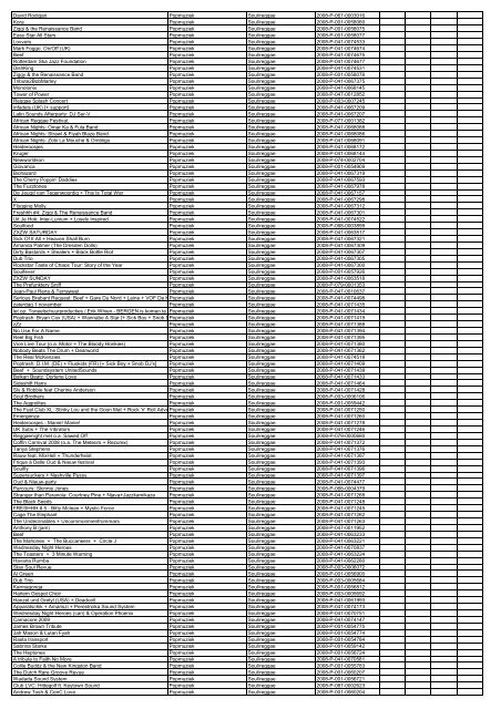 TAS productielijst # seizoen 2007-2008 kalenderjaar 2008. xls - VSCD