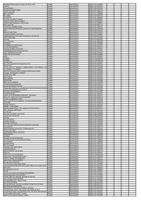 TAS productielijst # seizoen 2007-2008 kalenderjaar 2008. xls - VSCD