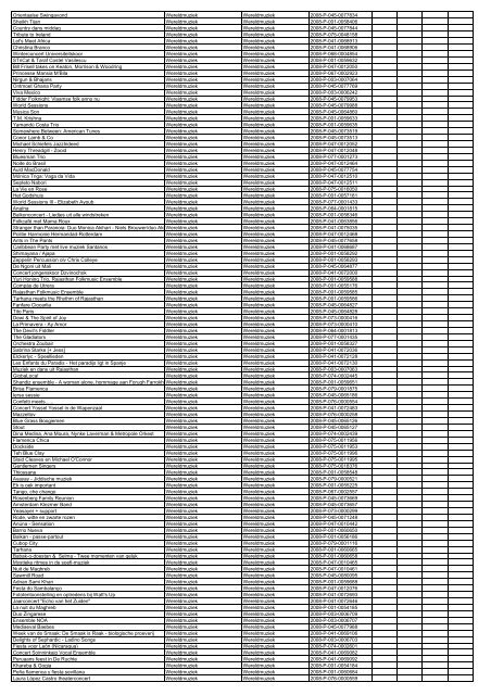 TAS productielijst # seizoen 2007-2008 kalenderjaar 2008. xls - VSCD