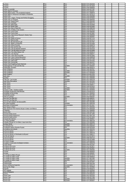 TAS productielijst # seizoen 2007-2008 kalenderjaar 2008. xls - VSCD