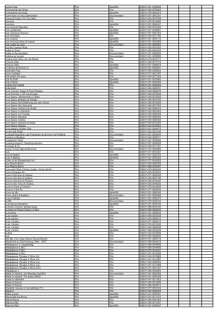 TAS productielijst # seizoen 2007-2008 kalenderjaar 2008. xls - VSCD