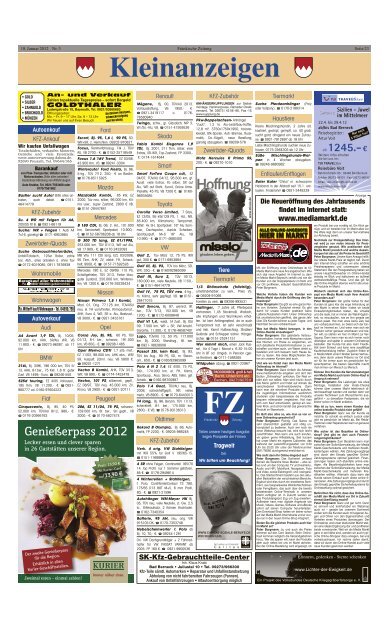 Preis-Knaller Preis-Knaller - Epaper.fraenkischezeitung.de ...