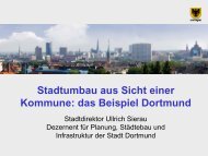 Stadtumbau aus Sicht einer Kommune: das Beispiel Dortmund