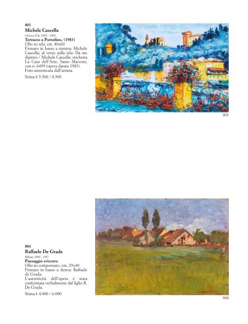 Scarica il catalogo in PDF - Casa d'aste Farsettiarte