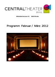 Programm Februar / März 2012 - Brake