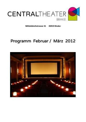 Programm Februar / März 2012 - Brake