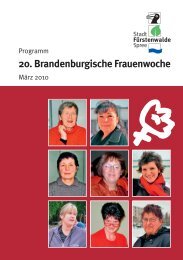 20. Brandenburgische Frauenwoche - Frauenpolitischer Rat Land ...