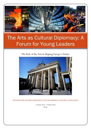 The Arts as Cultural Diplomacy: A Forum for Young Leaders