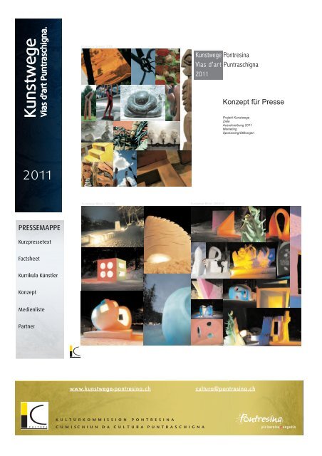 Download Pressemappe 2011 - Kunstwege-pontresina.ch
