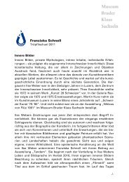 Schnell Franziska - Biografie und Text - Kulturfenster