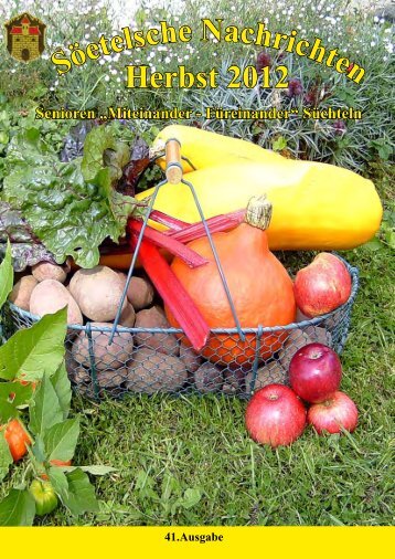 S e Na Herbst 2012 - Senioren "Miteinander-Füreinander" Süchteln