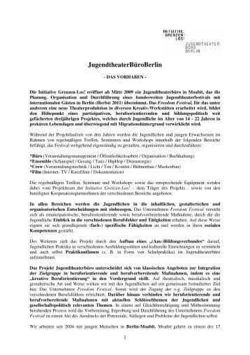 Kurzkonzept JTB Berlin (PDF) - Grenzen-Los!