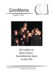GrimMemo - Jacob-Grimm-Schule Kassel