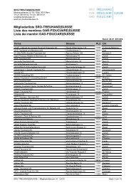 Selbstregulierungsorganisation SRO-STV/USF - SRO Treuhand ...