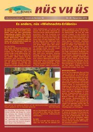 nüs vu üs Nr. 20 (Nov 2010) [PDF - Benken