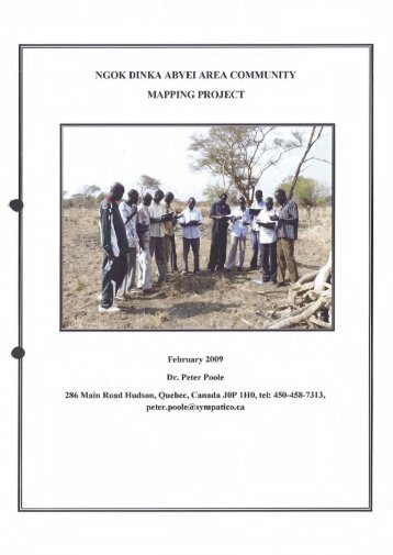 Ngok Dinka Abyei Area Community Mapping Project