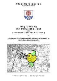 B-Plan Nr. 5c - 3. Änderung - Stadt Bargteheide