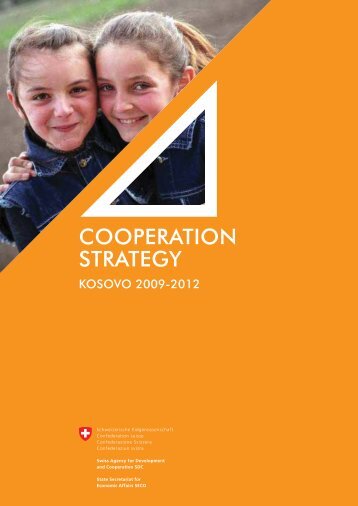 Cooperation strategy Kosovo 2009-2012 - Deza