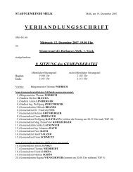 GR-Sitzung 071212 (113 KB) - .PDF - Stadtgemeinde Melk