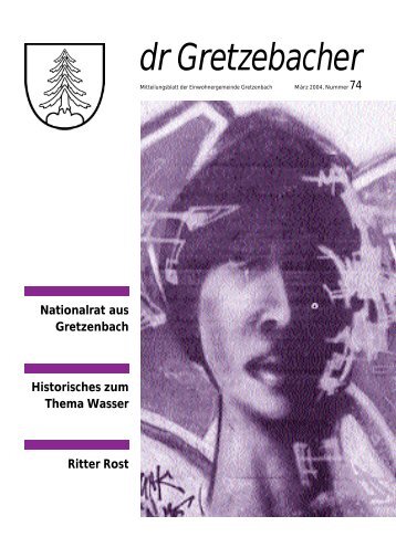 dr Gretzebacher - Gemeinde Gretzenbach