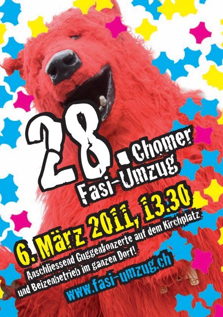 Fasi-Umzugführer 2011 - Chomer Fasi-Umzug