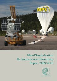 MPS Report 2009/2010 - Max-Planck-Institut für ...