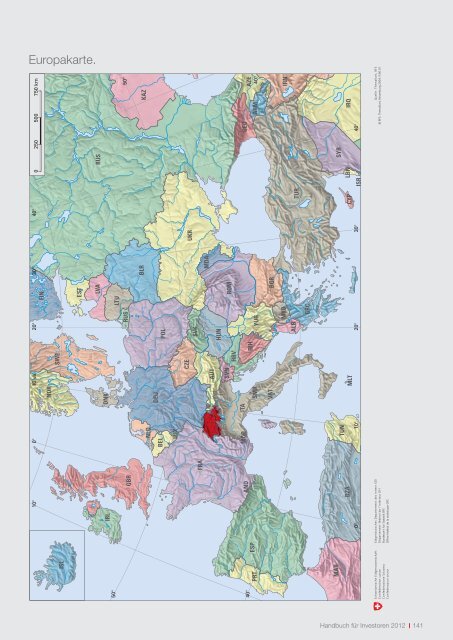 Handbuch für Investoren. Unternehmensstandort Schweiz.