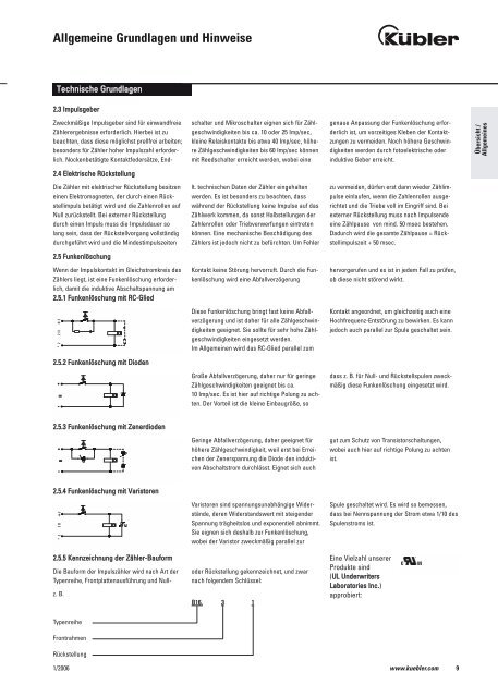 Anzeigezähler elektromechanisch