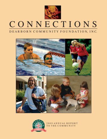 Annual Report 2009.indd - Dearborn Community Foundation