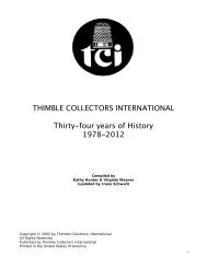 here - Thimble Collectors International