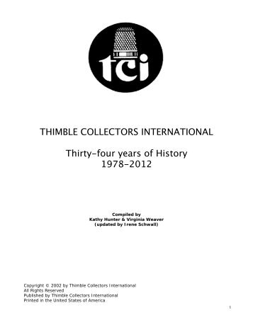 here - Thimble Collectors International