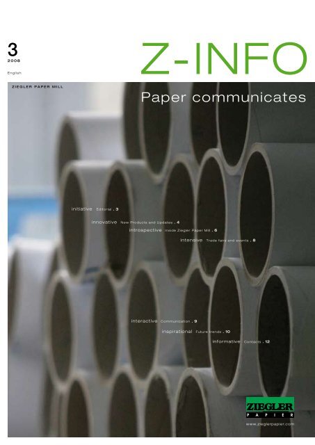Paper communicates - Ziegler Papier AG