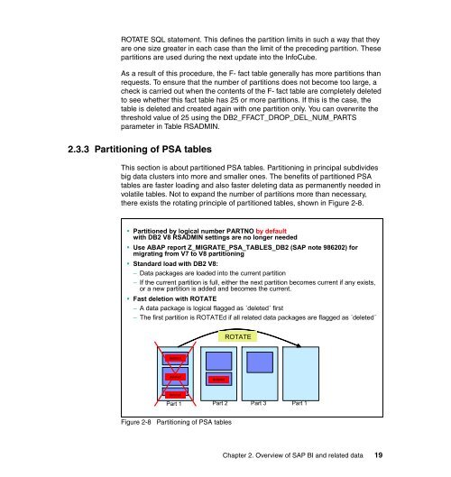 Best Practices for SAP BI using DB2 9 for z/OS - IBM Redbooks