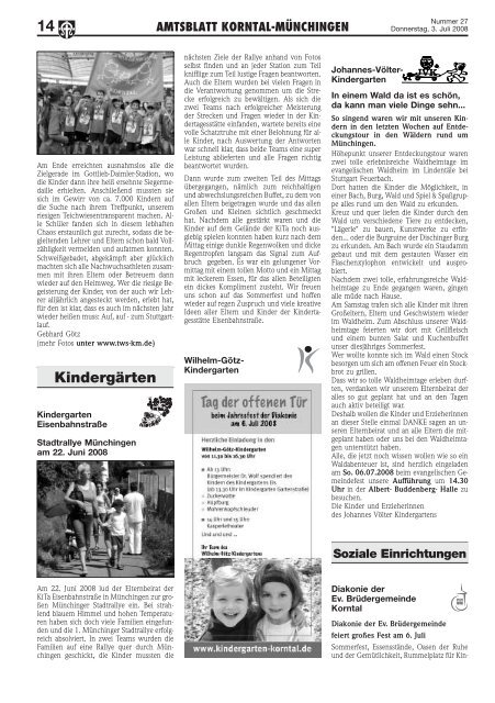 amtsblatt korntal-münchingen 2 - Stadt Korntal-Münchingen
