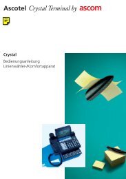 Ascotel Crystal Terminal by a - Aastra