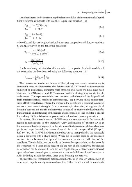 Carbon Nanotube Reinforced Composites: Metal and Ceramic ...