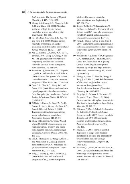 Carbon Nanotube Reinforced Composites: Metal and Ceramic ...