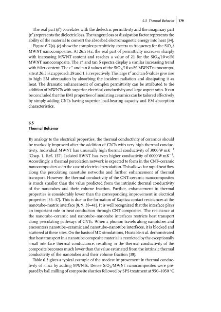 Carbon Nanotube Reinforced Composites: Metal and Ceramic ...